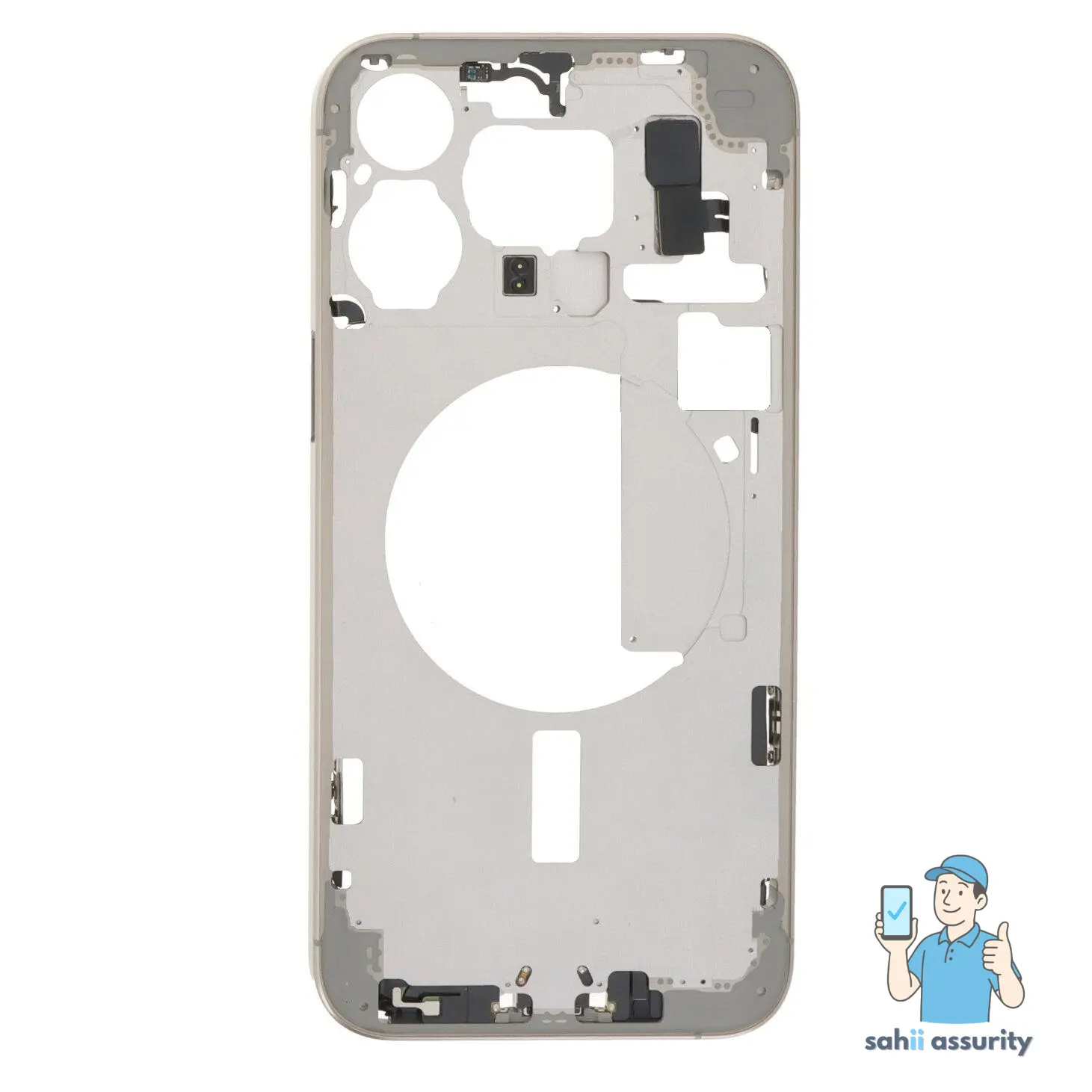 LCD Frame Middle Chassis for Apple iPhone 15 Pro Max